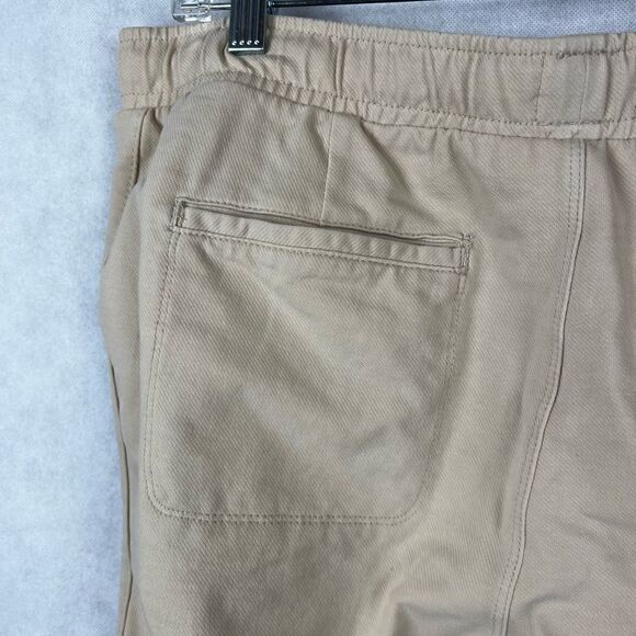 Beige Mens Joggers   - Picture 5 of 12